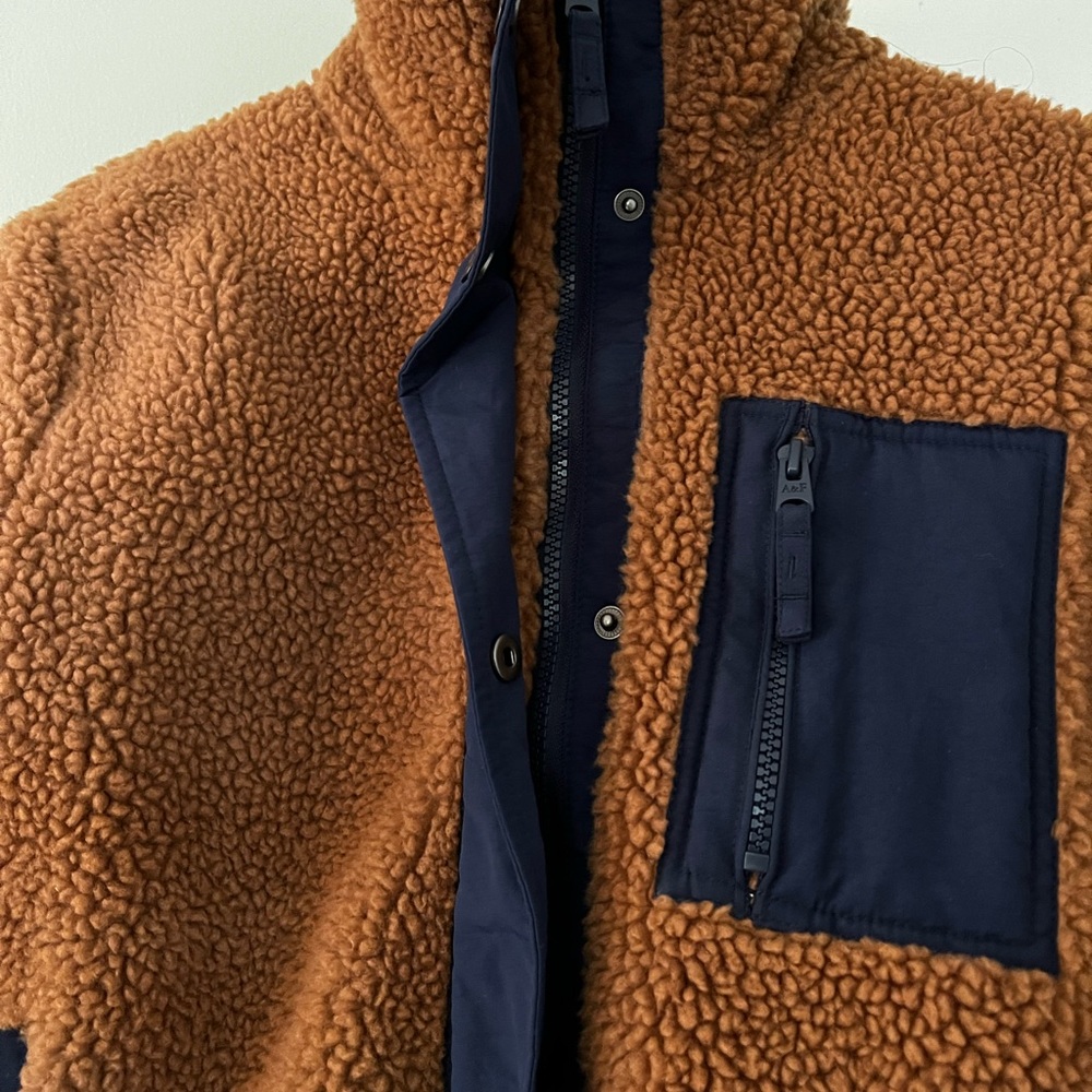 Abercrombie & Fitch, Size Small, Teddy jacket